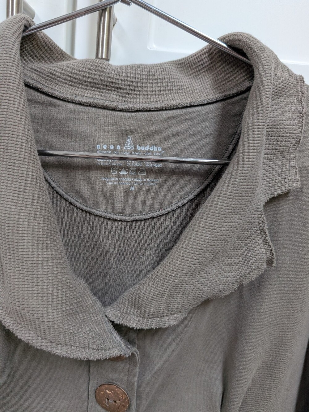 Neon Buddha Button Jacket - Picture 3 of 9